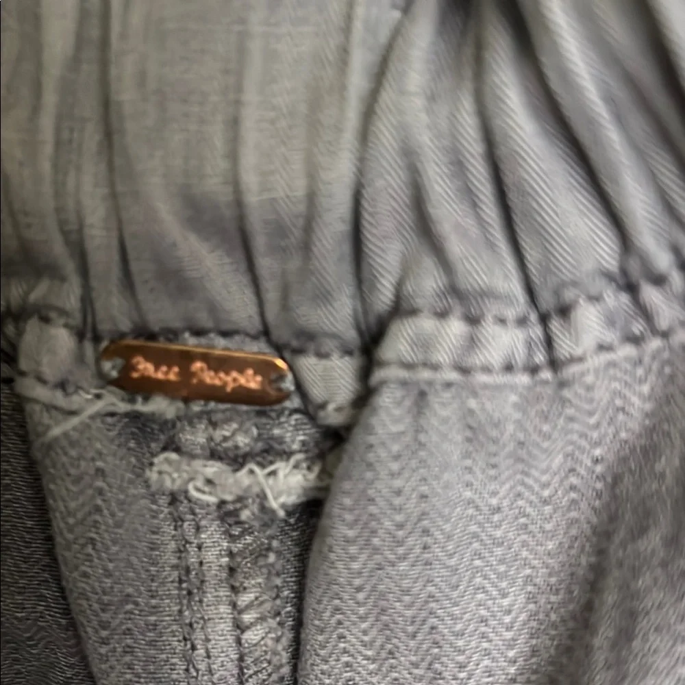 Free People Gray Tahiti Cargo Pants - Picture 2 of 7